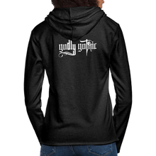 Load image into Gallery viewer, "Beauty for Ashes" Charcoal Grey Lightweight Terry Hoodie - charcoal grey