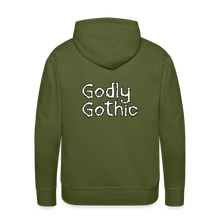 Load image into Gallery viewer, "SlipNot" Men’s Premium Hoodie - olive green