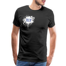Load image into Gallery viewer, "RIP" Men's Premium Royal Blue T-Shirt - black