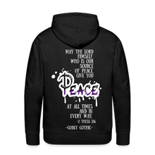 Load image into Gallery viewer, "RIP" Bella + Canvas Unisex Full Zip Hoodie - black