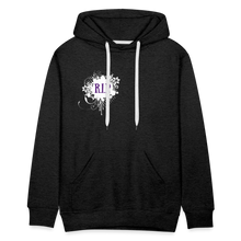 Load image into Gallery viewer, "RIP" Bella + Canvas Unisex Full Zip Hoodie - charcoal grey