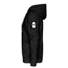 Load image into Gallery viewer, "RIP" Bella + Canvas Unisex Full Zip Hoodie - charcoal grey
