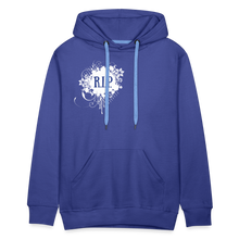 Load image into Gallery viewer, "RIP" Men's Premium Royal Blue Hoodie - royal blue