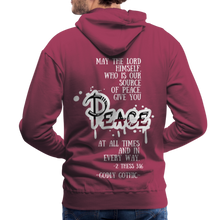 Load image into Gallery viewer, "RIP" Men's Premium Maroon Hoodie - burgundy