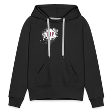 Load image into Gallery viewer, "RIP" Women's Premium Maroon Hoodie - black