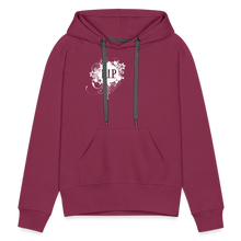 Load image into Gallery viewer, "RIP" Women's Premium Maroon Hoodie - burgundy
