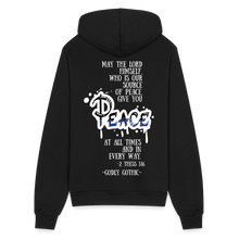 Load image into Gallery viewer, "RIP" Bella + Canvas Unisex Full Zip Hoodie Blue - black