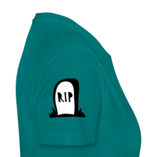 Load image into Gallery viewer, "RIP" Women's Premium T-Shirt - teal