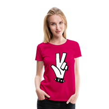 Load image into Gallery viewer, "RIP" Women's Premium T-Shirt - dark pink