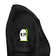 Load image into Gallery viewer, "RIPeace" Women's Premium T-Shirt Green - charcoal grey