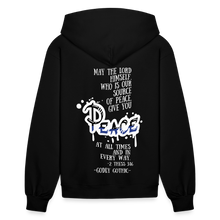 Load image into Gallery viewer, "RIP" Women's Hoodie | Jerzees 996 Royal Blue - black