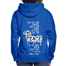 Load image into Gallery viewer, "RIP" Women's Hoodie | Jerzees 996 Royal Blue - royal blue