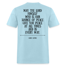 Load image into Gallery viewer, "Rest In Peace" Unisex Classic T-Shirt Black Font - powder blue