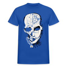 Load image into Gallery viewer, "Peculiar" Ultra Cotton Adult T-Shirt Black Outline - royal blue