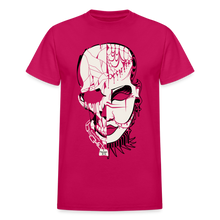 Load image into Gallery viewer, &quot;Peculiar&quot; Ultra Cotton Adult T-Shirt Black Outline - fuchsia