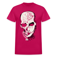 Load image into Gallery viewer, "Peculiar" Ultra Cotton Adult T-Shirt Black Outline - fuchsia