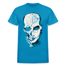 Load image into Gallery viewer, "Peculiar" Ultra Cotton Adult T-Shirt Black Outline - turquoise