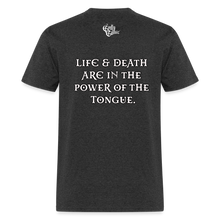 Load image into Gallery viewer, "What Dat Mouf Do" Unisex Classic T-Shirt - heather black