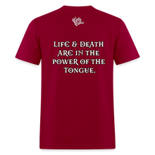 Load image into Gallery viewer, "What Dat Mouf Do" Unisex Classic T-Shirt - dark red