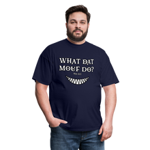 Load image into Gallery viewer, "What Dat Mouf Do" Unisex Classic T-Shirt - navy