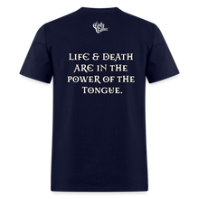 Load image into Gallery viewer, "What Dat Mouf Do" Unisex Classic T-Shirt - navy