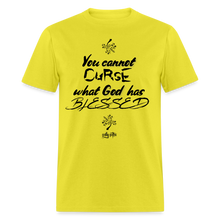 Load image into Gallery viewer, "What God Has Blessed" Unisex Classic T-Shirt - yellow