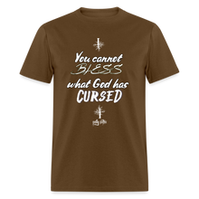 Load image into Gallery viewer, &quot;What God Has Cursed&quot; Unisex Classic T-Shirt - brown