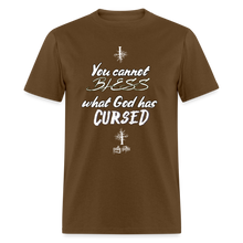 Load image into Gallery viewer, "What God Has Cursed" Unisex Classic T-Shirt - brown