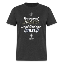 Load image into Gallery viewer, &quot;What God Has Cursed&quot; Unisex Classic T-Shirt - heather black