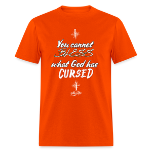 "What God Has Cursed" Unisex Classic T-Shirt - orange