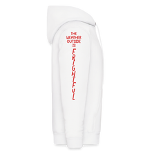 Load image into Gallery viewer, "End Times" Christmas Hoodie - Special Candy Cane Edition - white