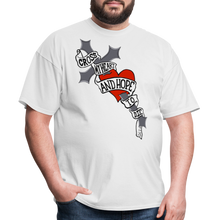 Load image into Gallery viewer, "Cross My Heart" Classic T-Shirt - white