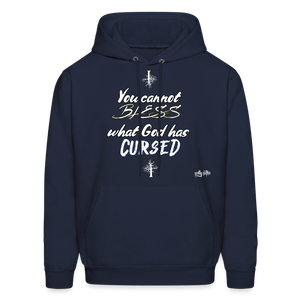 "What God Has Cursed" Hoodie - navy