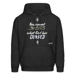 "What God Has Cursed" Hoodie - charcoal grey