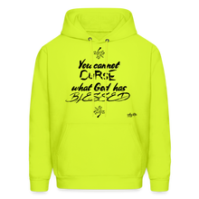 Load image into Gallery viewer, "What God Has Blessed" Hoodie - safety green