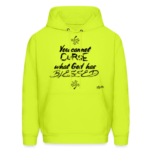 "What God Has Blessed" Hoodie - safety green