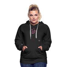 Load image into Gallery viewer, &quot;Lily Among Thorns&quot; Women’s Premium Hoodie - black