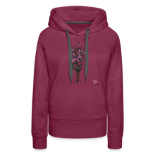 Load image into Gallery viewer, &quot;Lily Among Thorns&quot; Women’s Premium Hoodie - burgundy