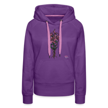 Load image into Gallery viewer, "Lily Among Thorns" Women’s Premium Hoodie - purple