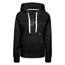 Load image into Gallery viewer, "Lily Among Thorns" Women’s Premium Hoodie - charcoal grey