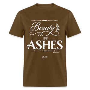 "Beauty for Ashes" Unisex Classic T-Shirt - brown