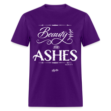 Load image into Gallery viewer, &quot;Beauty for Ashes&quot; Unisex Classic T-Shirt - purple