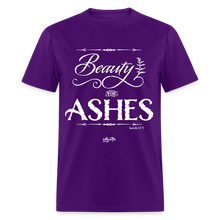 Load image into Gallery viewer, "Beauty for Ashes" Unisex Classic T-Shirt - purple