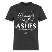 Load image into Gallery viewer, &quot;Beauty for Ashes&quot; Unisex Classic T-Shirt - heather black