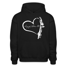 Load image into Gallery viewer, "Love & Jealousy" Gildan Heavy Blend Adult Hoodie - black