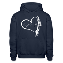 Load image into Gallery viewer, "Love & Jealousy" Gildan Heavy Blend Adult Hoodie - navy