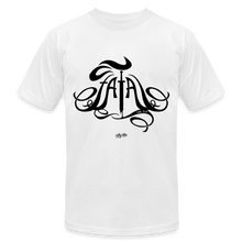 Load image into Gallery viewer, "Fatal" Unisex Jersey T-Shirt by Bella + Canvas Black Print - white