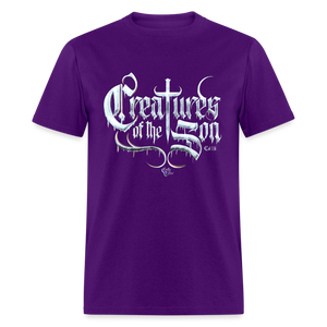 "Creatures" Unisex Classic T-Shirt - purple