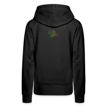 Load image into Gallery viewer, "When It Rains" Women’s Premium Hoodie - black