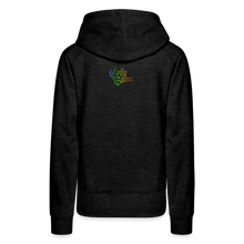 Load image into Gallery viewer, "When It Rains" Women’s Premium Hoodie - charcoal grey